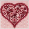 Valentine Heart Cross Stitch Kit Mill Hill 2019 Buttons & Beads Spring MH141912 -Mew Holidays Shop 2019 valentine heart005 16363.1679841182