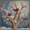Frosty Morning Cross Stitch Kit Mill Hill 2020 Buttons Beads Winter MH142033 -Mew Holidays Shop 2020 frosty morning005 24178.1591127899