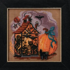 Haunted Lantern Cross Stitch Kit Mill Hill 2020 Buttons & Beads Autumn MH142022 -Mew Holidays Shop 2020 haunted lantern004 42971.1586306091