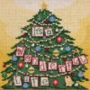 It's A Wonderful Life Cross Stitch Kit Mill Hill 2020 Buttons Beads Winter MH142035 -Mew Holidays Shop 2020 its a wonderful life005 85921.1591127627