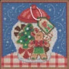 Cookie Jar Cross Stitch Kit Mill Hill 2021 Buttons Beads Winter MH142131