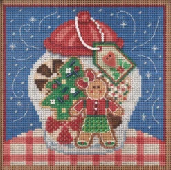 Cookie Jar Cross Stitch Kit Mill Hill 2021 Buttons Beads Winter MH142131