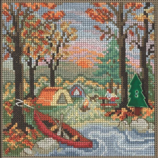 Outdoor Adventure Cross Stitch Kit Mill Hill 2021 Buttons & Beads Autumn MH142124 -Mew Holidays Shop 2021 outdoor adventure005 27102.1617413697