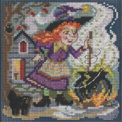 Witch's Brew Cross Stitch Kit Mill Hill 2021 Buttons & Beads Autumn MH142121