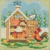 Chicks Hotel Cross Stitch Kit Mill Hill 2022 Buttons & Beads Spring MH142214 -Mew Holidays Shop 2022 chicks hotel005 41738.1641319396