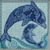Dolphin Cross Stitch Kit Mill Hill 2022 Marine Life Quartet MH172213 -Mew Holidays Shop 2022 dolphin005 67700.1657393316