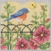 Spring Bluebird Cross Stitch Kit Mill Hill 2022 Buttons & Beads Spring MH142215 -Mew Holidays Shop 2022 spring bluebird005 23129.1641314192