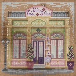 Tres Jolie Salon Cross Stitch Kit Mill Hill 2022 Buttons & Beads Spring MH142213