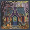 Haunted Cottage Cross Stitch Kit Mill Hill 2023 Buttons & Beads Autumn MH142324 -Mew Holidays Shop 2023 haunted cottage005 79267.1682266096
