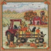 Hayride Cross Stitch Kit Mill Hill 2023 Buttons & Beads Autumn MH142325 -Mew Holidays Shop 2023 hayride005 45325.1682266102