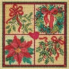 Winter Greens Cross Stitch Kit Mill Hill 2023 Buttons Beads Winter MH142333 -Mew Holidays Shop 2023 winter greens005 52742.1686867734