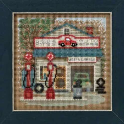 Joe's Garage Cross Stitch Kit Mill Hill 2016 Buttons & Beads Spring MH141614 7 Joe's Garage Cross Stitch Kit Mill Hill 2016 Buttons & Beads Spring MH141614 -Mew Holidays Shop 25098 53966.1679789401