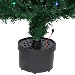 4' Pre-Lit LED Fiber Optic Artificial Christmas Tree With Color Changing Stars -Mew Holidays Shop 427 62269.1683239391