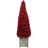 40" Red Berry Cone Potted Christmas Topiary 2 40" Red Berry Cone Potted Christmas Topiary -Mew Holidays Shop allstate xbp077 re 1 34809.1667536610