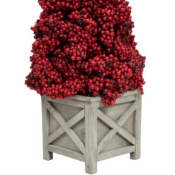 24" Red Berry Cone Potted Christmas Topiary 11 24" Red Berry Cone Potted Christmas Topiary -Mew Holidays Shop allstate zbp076 re 4 33878.1667517700