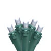 50ct Pure White LED Wide Angle Christmas Lights, Green Wire -Mew Holidays Shop brite20star2039 321 00 15280.1667535345