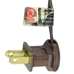 100ct Multi-Color Mini Christmas Lights - 35ft, Brown Wire -Mew Holidays Shop brown20plug 75029.1683296036