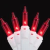 100-Count Red Mini Christmas Light Set, 18ft White Wire 2 100-Count Red Mini Christmas Light Set, 18ft White Wire -Mew Holidays Shop dhof 2980 23 55129.1667680760