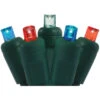 35 Multi-Color LED Wide Angle Christmas String Lights - 12 Ft Green Wire -Mew Holidays Shop dlig 1101419 1 85593.1667536641