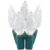 50 Pure White LED C6 Faceted Christmas String Lights - 25.17 Ft Green Wire 1 50 Pure White LED C6 Faceted Christmas String Lights - 25.17 Ft Green Wire -Mew Holidays Shop dlig 1103075 1 07822.1667653754