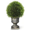 27" Upright Juniper Ball Topiary Tree In Urn - Unlit -Mew Holidays Shop dnat lcy4 704 27 01 12921.1667643292