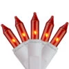 Set Of 100 Amber Orange Everglow Icicle Christmas Lights - White Wire -Mew Holidays Shop hofert 1762 26 1 21784.1667664452