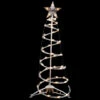 3ft Lighted Spiral Cone Tree Outdoor Christmas Decoration, Clear Lights -Mew Holidays Shop northlight20ys90348 45466.1667530469