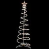 4ft Lighted Spiral Cone Tree Outdoor Christmas Decoration, Clear Lights -Mew Holidays Shop northlight20ys903501 84936.1667528778