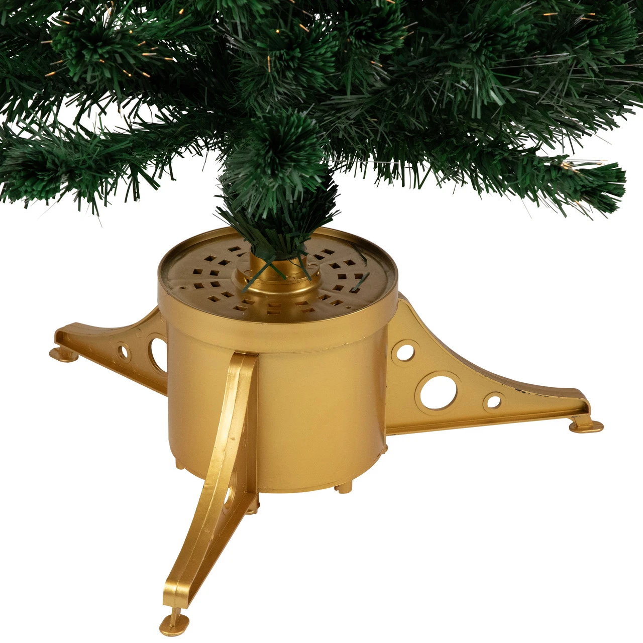 4' Pre-Lit Color Changing Fiber Optic Artificial Christmas Tree 4 4' Pre-Lit Color Changing Fiber Optic Artificial Christmas Tree - Image 2