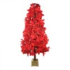 4' Pre-Lit Fiber Optic Color Changing Red Poinsettia Christmas Tree -Mew Holidays Shop northlight j15604 45541.1667573519
