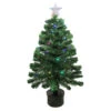 3' Pre-Lit LED Color Changing Fiber Optic Christmas Tree With Star Tree Topper -Mew Holidays Shop northlight j65055 33739.1683034967