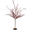 50" Artificial Red Berry Christmas Twig Tree With Square Stand, Unlit -Mew Holidays Shop northlight nl00343 1 76571.1686065078