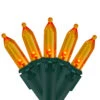 100 Orange LED Mini Christmas Lights - 33 Ft Green Wire -Mew Holidays Shop northlight nl02503 nl02525 updated 47436.1667489939