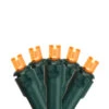 50 Orange LED Wide Angle Christmas Lights - 16.25 Ft Green Wire -Mew Holidays Shop northlight nl02564 1 93821.1667491131