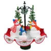 31" Musical Lighted Snowing Snowman Family In Umbrella Base Christmas Decoration -Mew Holidays Shop northlight r92476 1 11931.1667487954