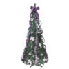 6' Pre-Lit Purple And Silver Pre-Decorated Pop-Up Artificial Christmas Tree, Clear Lights 2 6' Pre-Lit Purple And Silver Pre-Decorated Pop-Up Artificial Christmas Tree, Clear Lights -Mew Holidays Shop northlight sm15302 00610.1667657459