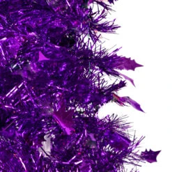 4' Purple Tinsel Pop-Up Artificial Christmas Tree, Unlit 10 4' Purple Tinsel Pop-Up Artificial Christmas Tree, Unlit -Mew Holidays Shop northlight sm92151 2 07731.1667530286
