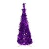 6' Purple Tinsel Pop-Up Artificial Christmas Tree, Unlit 1 6' Purple Tinsel Pop-Up Artificial Christmas Tree, Unlit -Mew Holidays Shop northlight sm92151 76430.1667531219