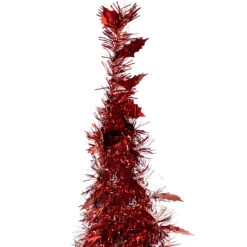 4' Red Tinsel Pop-Up Artificial Christmas Tree, Unlit -Mew Holidays Shop northlight sm92153 3 97616.1667530291