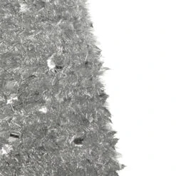 6' Silver Tinsel Pop-Up Artificial Christmas Tree, Unlit -Mew Holidays Shop northlight sm92168 2 29471.1667531218