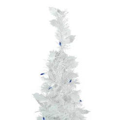 4' Pre-Lit White Tinsel Pop-Up Artificial Christmas Tree, Blue Lights 9 4' Pre-Lit White Tinsel Pop-Up Artificial Christmas Tree, Blue Lights -Mew Holidays Shop northlight sm92170 3 76298.1667530297