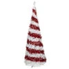 6' Pre-Lit Candy Cane Pop-Up Artificial Christmas Tree, Clear Lights -Mew Holidays Shop northlight sm92178 1 88423.1667531215
