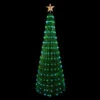 6' Green Color Changing Multiple Function Pop Up Artificial Outdoor Christmas Tree -Mew Holidays Shop northlight st93395 black 21665.1667532667