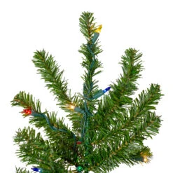 6.5' Pre-Lit Canadian Pine Slim Artificial Christmas Wall Tree - Multicolor Lights 11 6.5' Pre-Lit Canadian Pine Slim Artificial Christmas Wall Tree - Multicolor Lights -Mew Holidays Shop northlight v27344 2 58603.1667530637