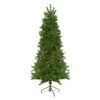 7.5' Pre-Lit Canadian Pine Slim Artificial Christmas Wall Tree - Multicolor Lights -Mew Holidays Shop northlight v27344 update 03034.1667530639