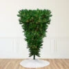 9' Pre-lit Sugar Pine Artificial Upside Down Christmas Tree - Clear LED Lights -Mew Holidays Shop northlight v27375 16186.1667573624