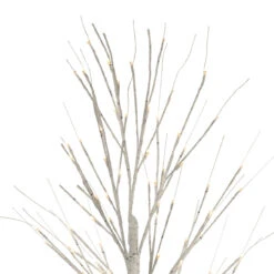 6' LED Lighted White Christmas Twig Tree - Warm White Lights 14 6' LED Lighted White Christmas Twig Tree - Warm White Lights -Mew Holidays Shop northlight xt92223 2 updated 40731.1667530347