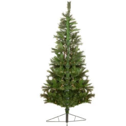 6.5' Pre-Lit Medium Canyon Pine Artificial Christmas Wall Tree, Clear Lights -Mew Holidays Shop northlight ytc346 gr 3 updated 46700.1667300498