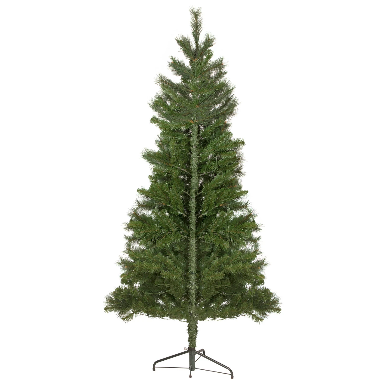 6.5' Pre-Lit Medium Beaver Pine Artificial Christmas Wall Tree, Clear Lights 9 6.5' Pre-Lit Medium Beaver Pine Artificial Christmas Wall Tree, Clear Lights - Image 7