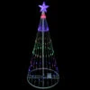 4' Multi-Color LED Lighted Show Cone Christmas Tree Outdoor Decoration